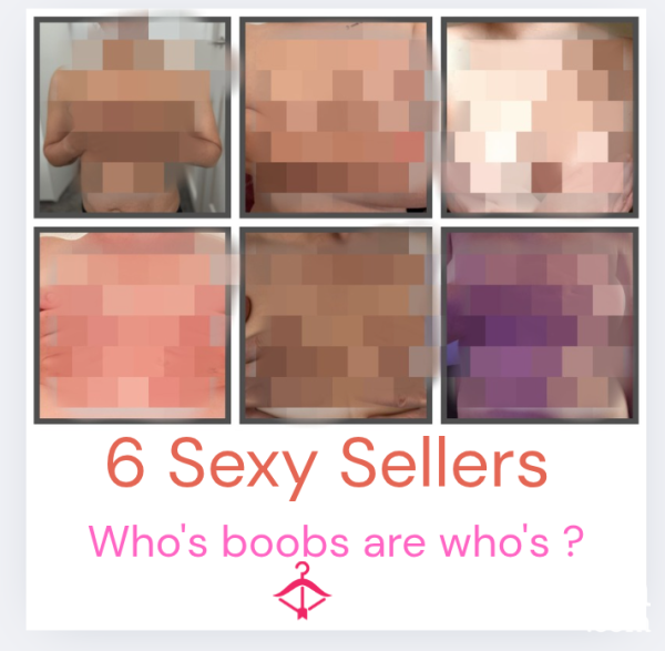 Calling All Game Lovers 🎲😈 All Boob Admirers 🍈Let The Games Begin 🎲 Put Your Attention To Details To The Test And See If They Can Work Out Which Picture Is Which Seller 🥰 Receive A Gift If Yo