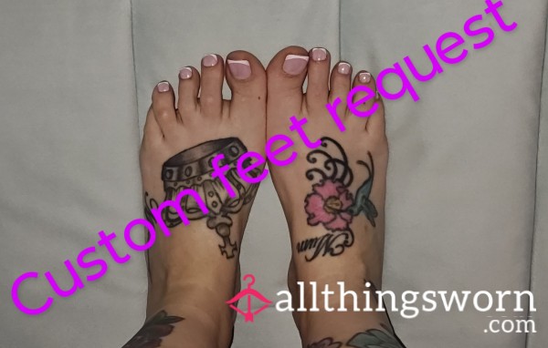 Calling All Lovers Of Ugly, Inked, Imperfect Little Feet