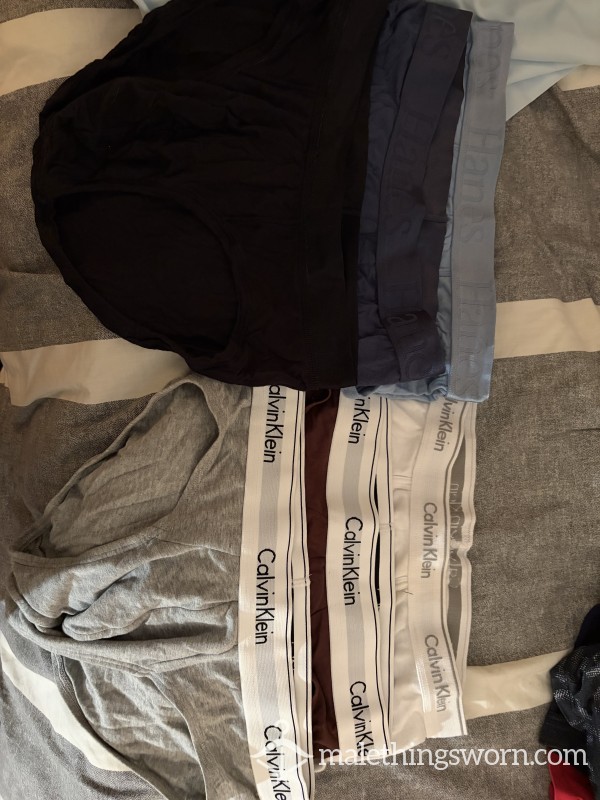 Calvin Klein And Hanes Briefs