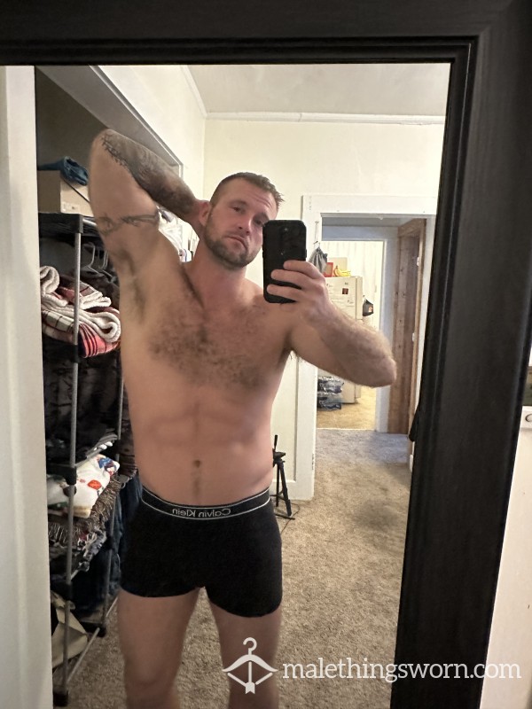 Calvin Klein Black Boxer Briefs