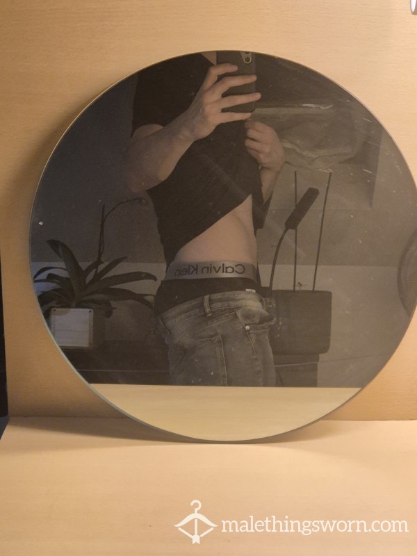 Calvin Klein Black C*m Drenched After Workout