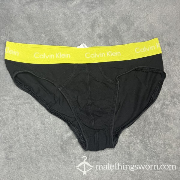 Calvin Klein Black & Green Briefs