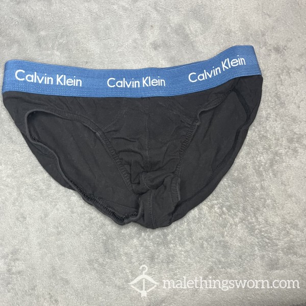 Calvin Klein Blue & Black Briefs