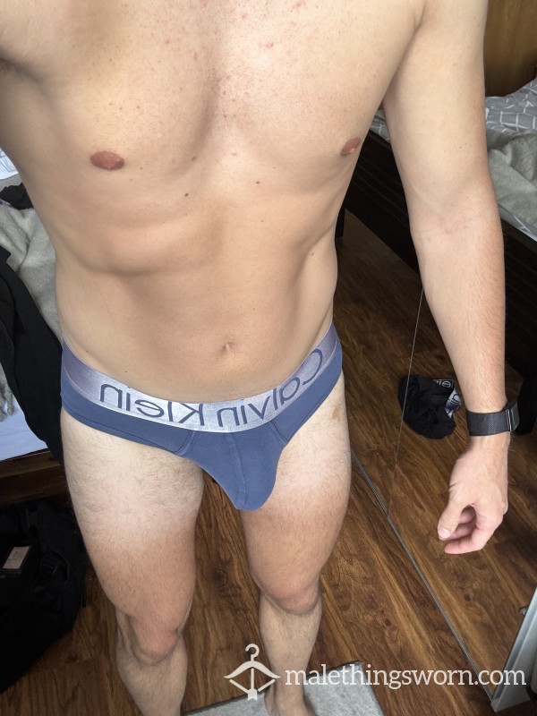 Calvin Klein Blue Briefs
