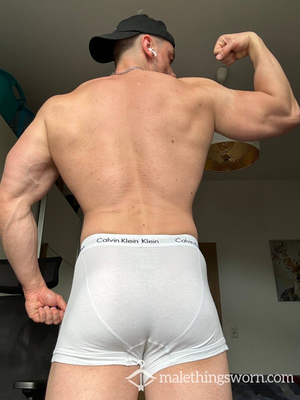 Calvin Klein Boxer Briefs Weiß Gr. L