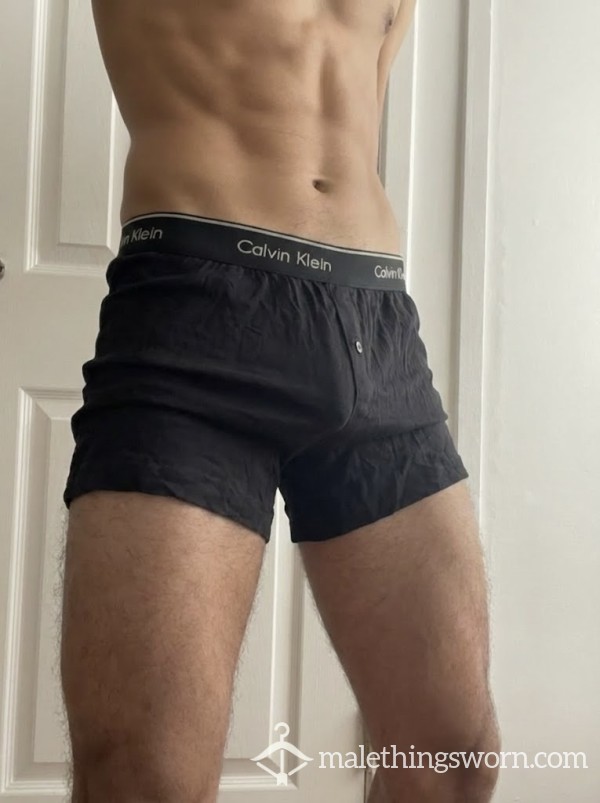 Calvin Klein Boxers In Black Cotton