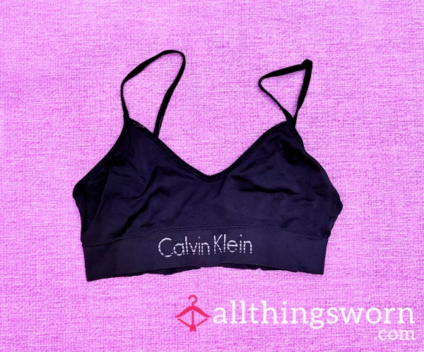 Black Calvin Klein Bralette (owned Since 2018)