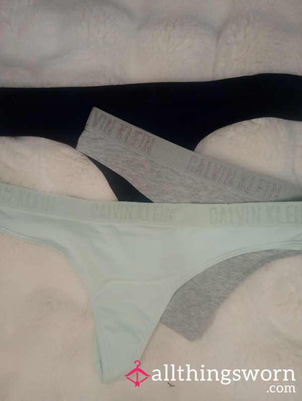 Calvin Klein Cotton Thongs $25 Each Or 2 For $45