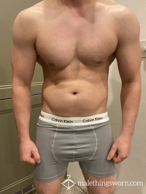Calvin Klein Grey Boxers