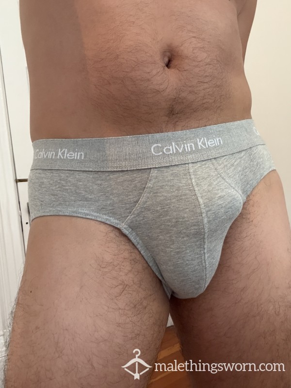 Calvin Klein High Brief Cut Grey