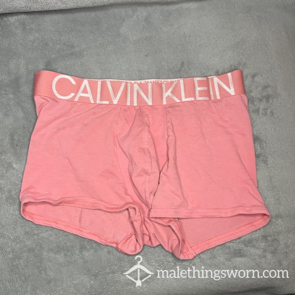 Calvin Klein Light Pink Boxer Briefs