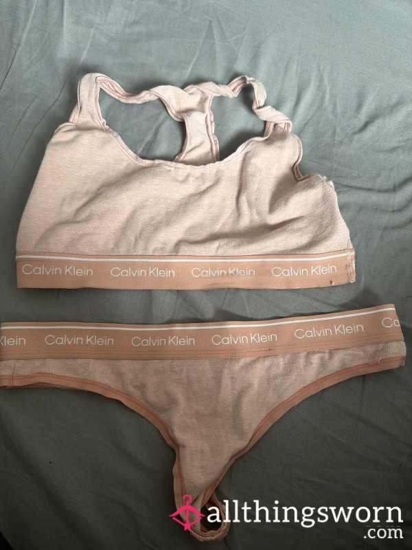 Calvin Klein Peach Set🍑