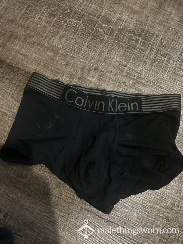 Calvin Klein Silky Boxer Trunks Medium