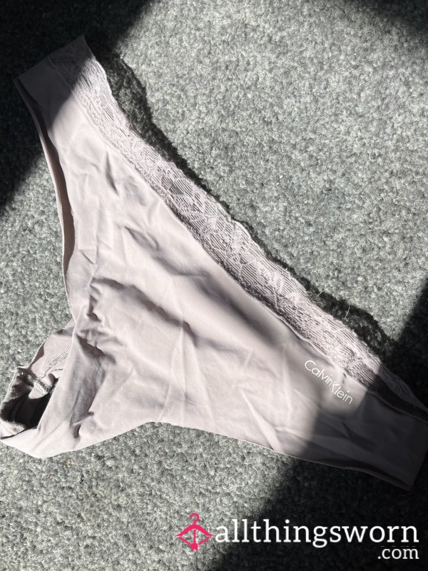 Calvin Klein Silky Smooth Thong
