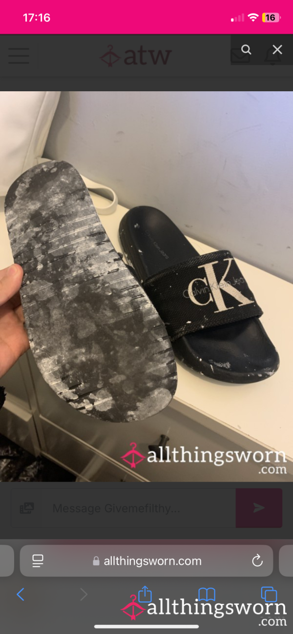 Calvin Klein Sliders