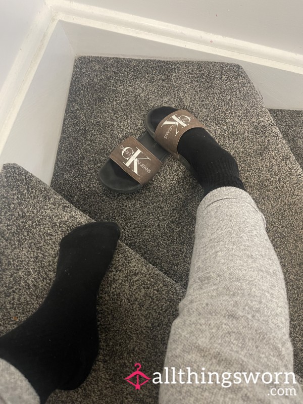 Calvin Klein Slides - Well Worn Out