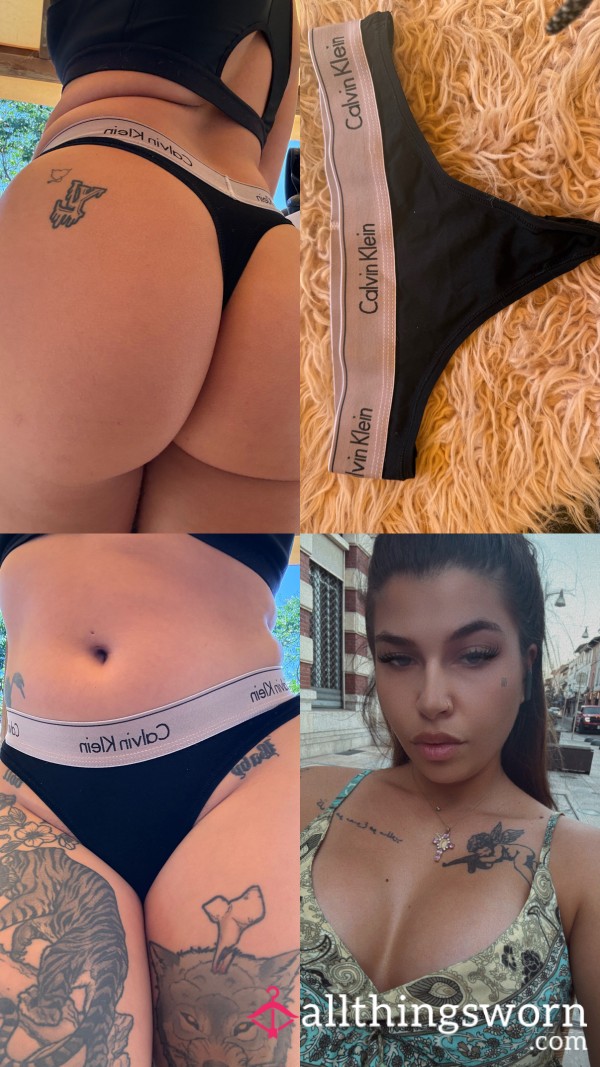 🖤 Calvin Klein Thong – Iconic Everyday Seduction