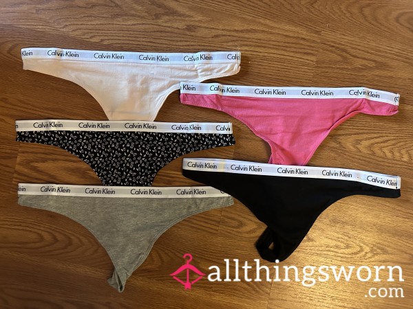 Calvin Klein Thongs 🎀