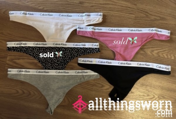 Calvin Klein Thongs 🎀