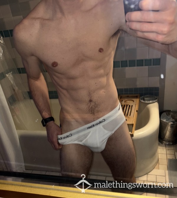 Calvin Klein White Briefs (1 Pair Left!!!)