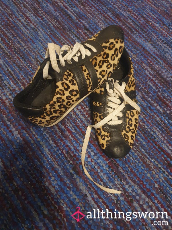 Calvin Klein Woman Sneakers Leopard Colour