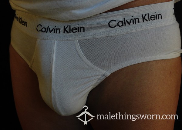 Calvin Klein Briefs, White.