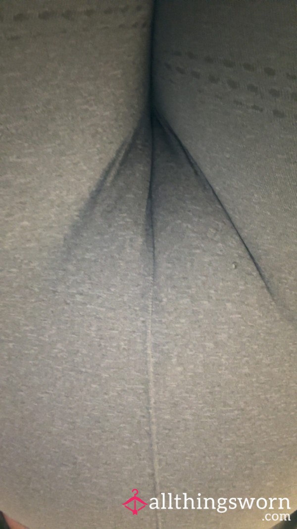 Camel Toe In Sweaty Gym Pants