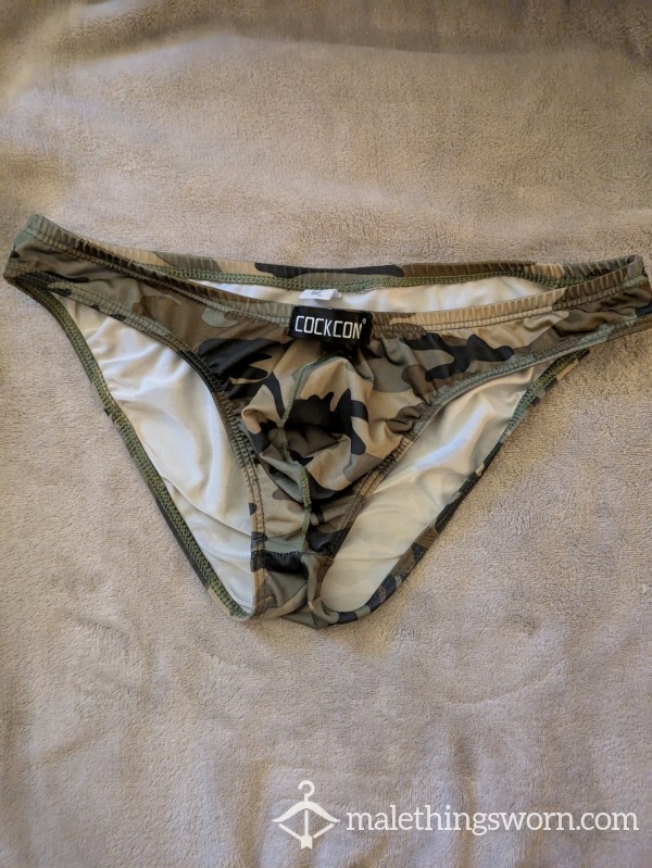 Camo Pouch Briefs