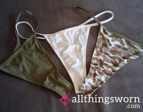 Camo Thongs