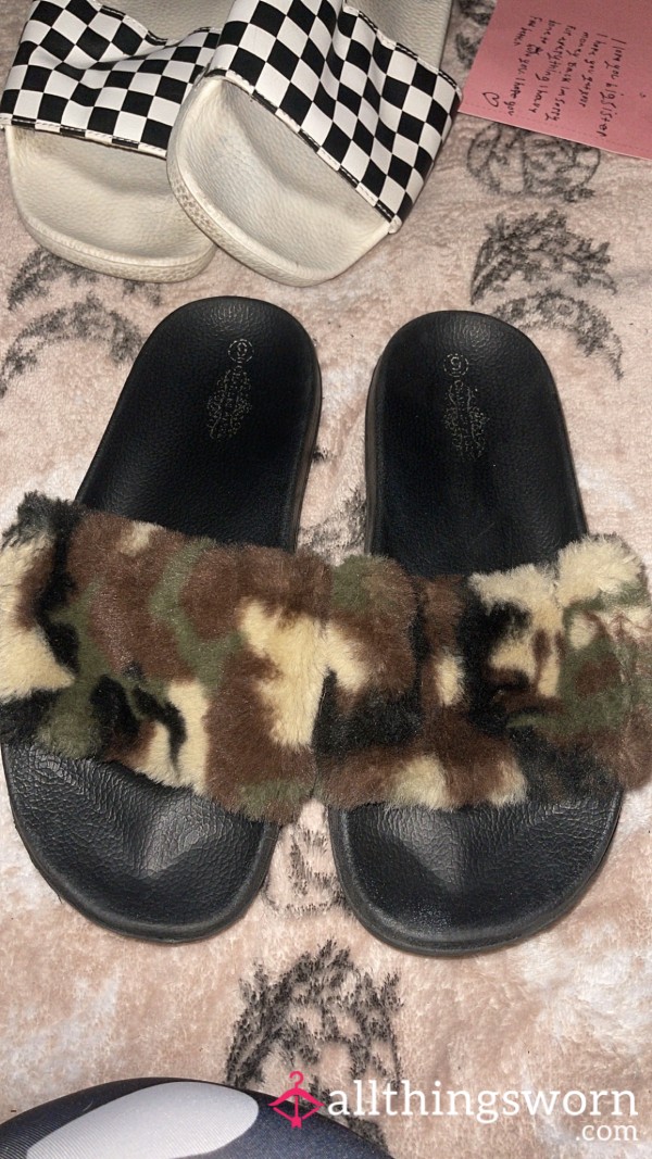 Camouflage Slippers