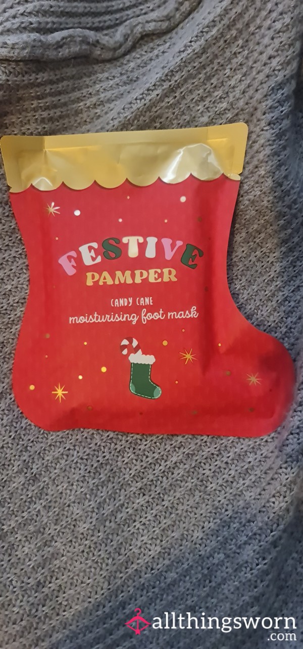 Candy Cane Foot Mask Have A Devilish Sweet Treat From My Beautiful Feet