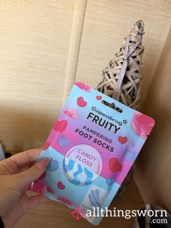 Candy Floss Foot Mask 🍬