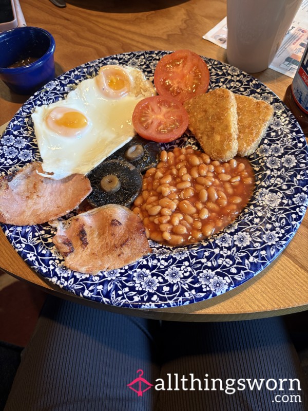 Cannot Beat A Wethersp**ns Breakfast