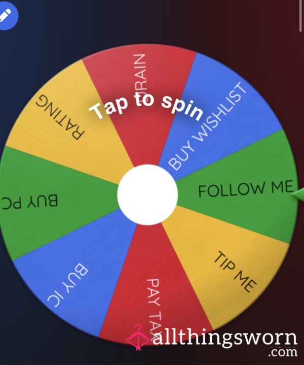 Can’t Chose? Spin The Wheel