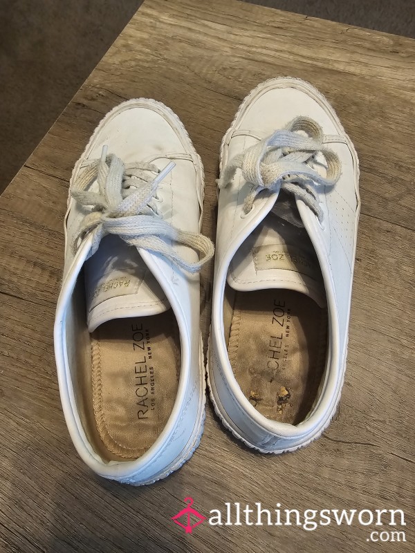 Canvas Dingy White Rachel Zoe Shoes