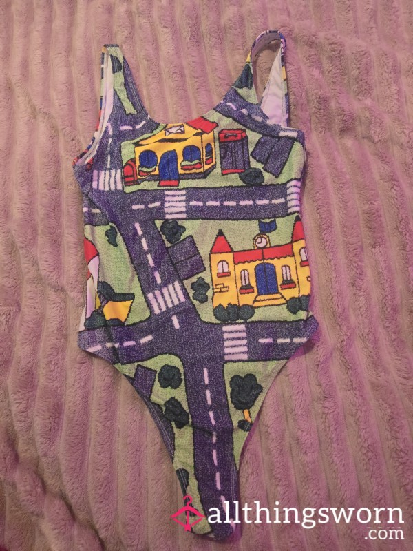 Car Track 1 Piece Swimwear