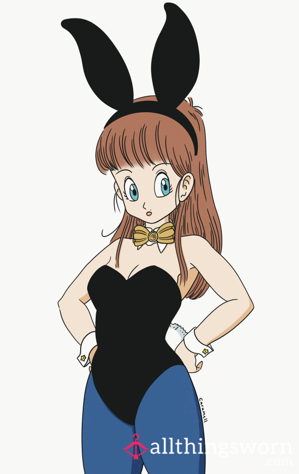 Caramell In Bulmas Bunny Outfit, From Dragon Ball Z. Well, Some Of The Outfit ;)