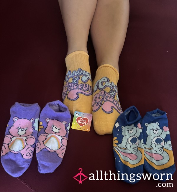 Care Bears Colorful Ankle Socks (Brand New Just For You)
