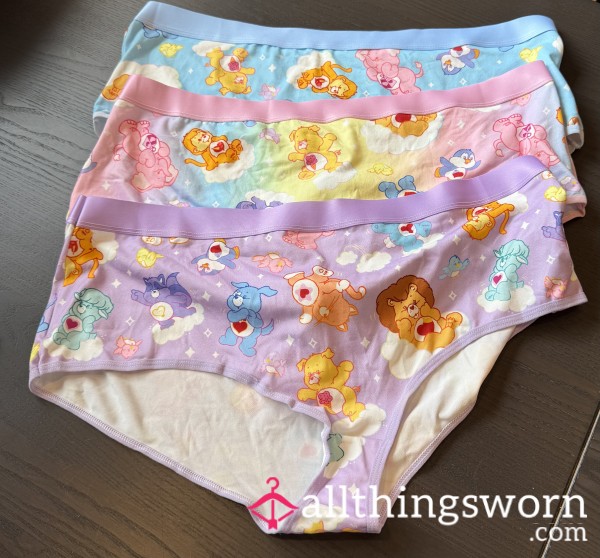 Care Bears Full Back Panties - Let Me Cream Them Up For You!