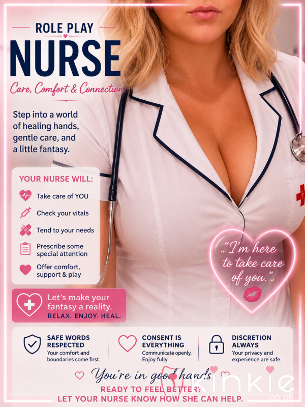 💉 Caring Nurse Roleplay – Sweet Attention, Comfort & Connection 💕