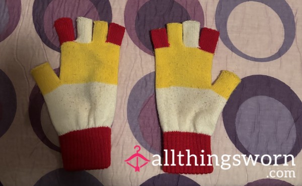 Carnaval Handschoenen (jarenlang Gedragen En Niet Gewa**en)🤤🤤