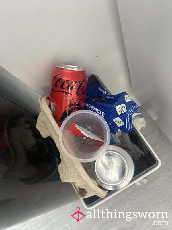 Carrier Bag Full Of Rubbish