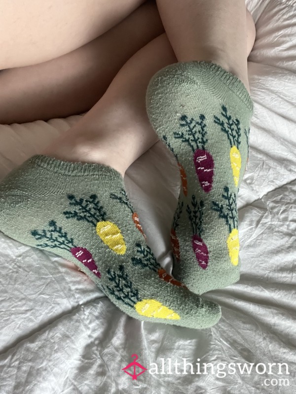 Carrot Ankle Socks 🥕