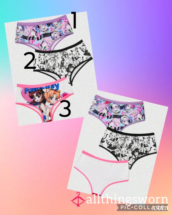 Cartoon Printed Triangle Underwear