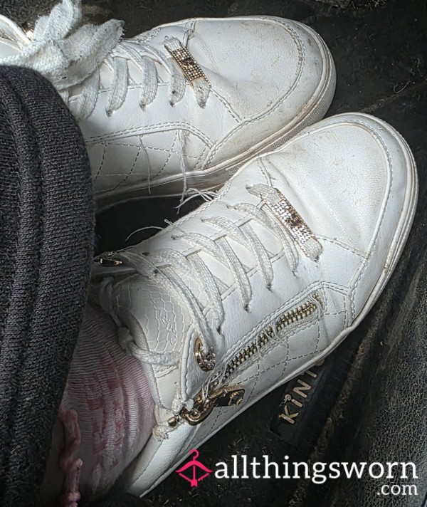 Carvela White Trainers 😍 Worn Everyday 🤭