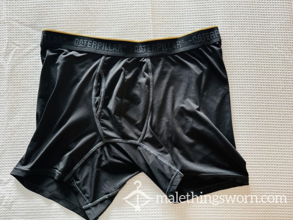 Caterpillar Boxer Briefs – Worn & Available (Clean Or Unwashed)