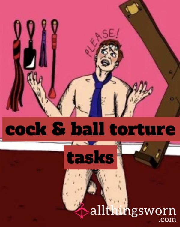 CBT Tasks By Cruel BBW Domme