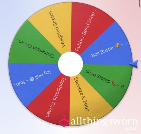 CBT WHEEL SPIN TASKS