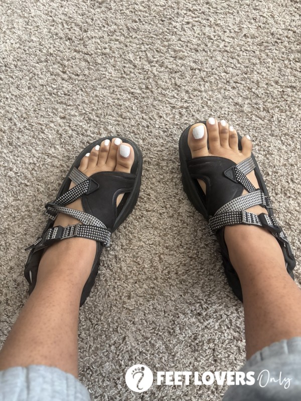 Caught My Toes Again, Didn’t You? 😏👣