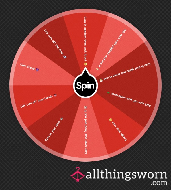 CEI 😏Let The Wheel Decide Your Fate 💦💦💦
